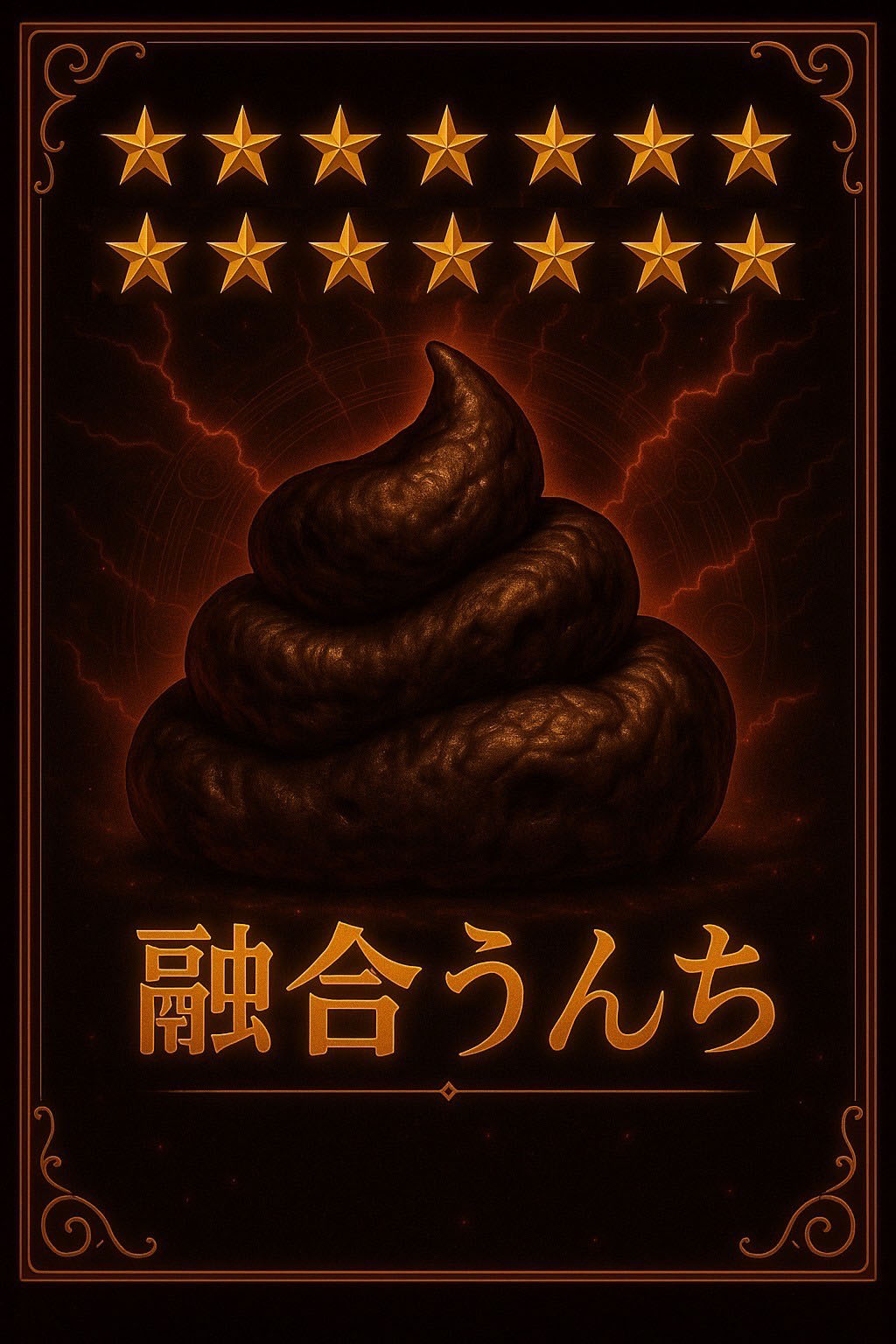融合うんち　星１４